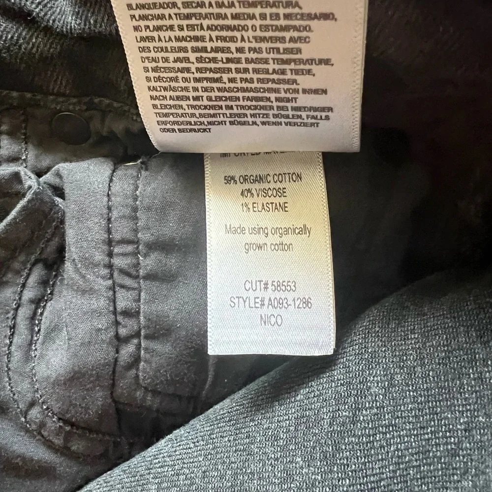 Agolde Nico high rise denim size 25 - Picture 3 of 3